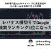 レバナス損切りGoogle検索ランキング1位