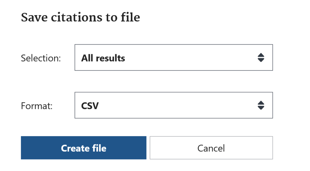 CSVファイルダウンロード